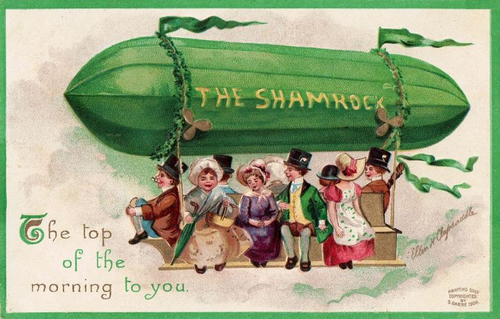 St Patrick's Day postcard by Ellen Clapsaddle, 1908